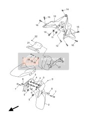 9580L0605000, Schroef, Yamaha, 4